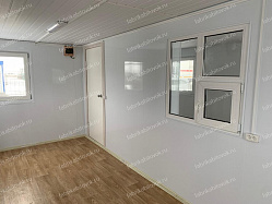 Фото Блок-контейнер Металлический БК-04 ПВХ Панели 6х2.4 распашонка с перегородками (АРЕНДА 1МЕС) №5