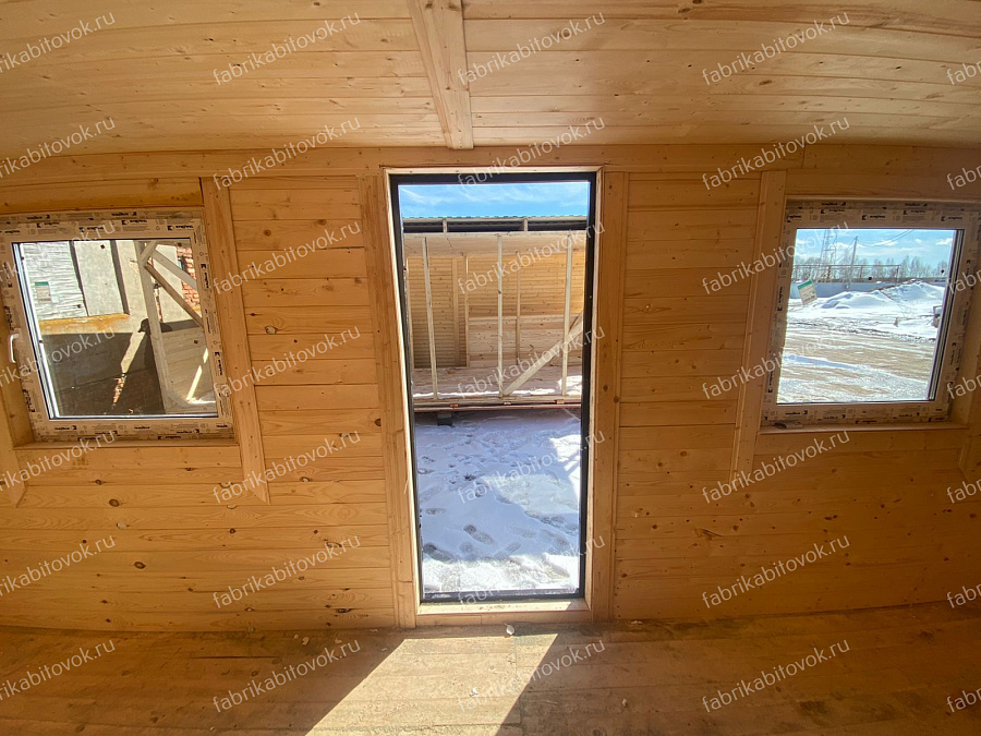 Фото Блок-контейнер БК-21 6х2.4 Вагонка 6х2,4 RAL 7024 (АРЕНДА 1МЕС) №7