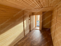 Фото Блок-контейнер Металлический БК-02 Вагонка 6х2.4 с тамбуром (АРЕНДА 1МЕС) №6